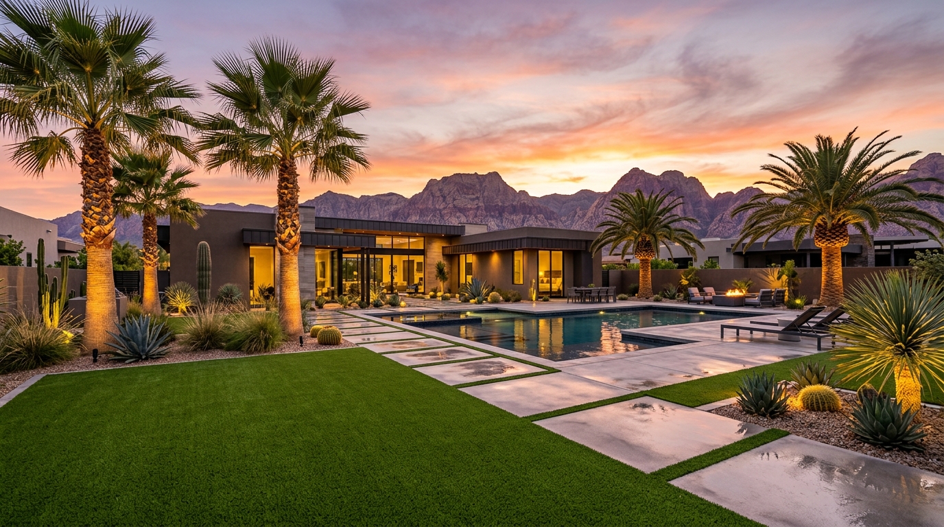 Landscape Installation Las Vegas